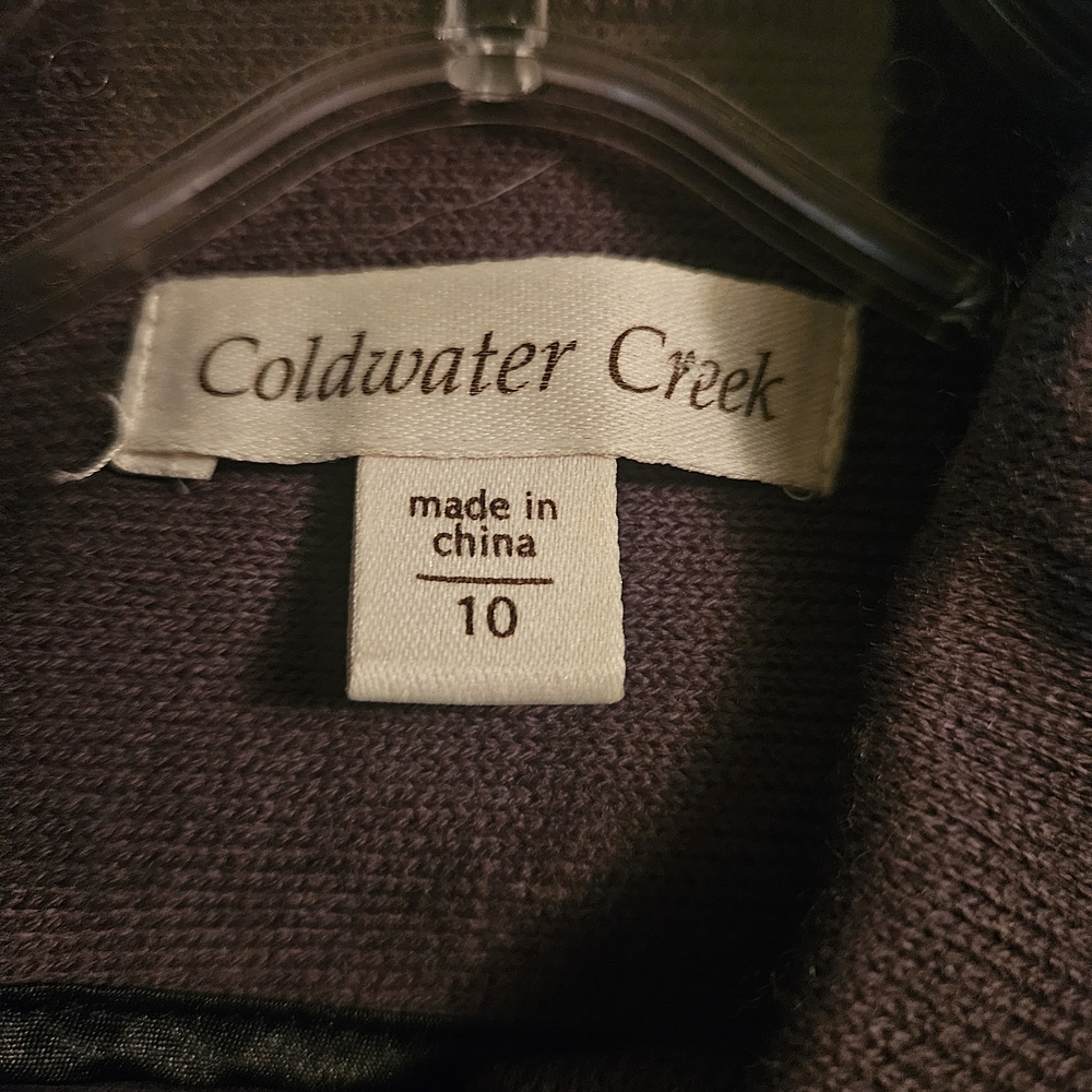 Women's Dark Grey Button-Front Jacket - image 5